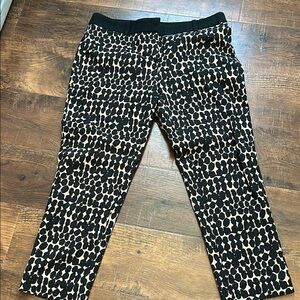 Stylish Black and Tan Patterned Men's Pants